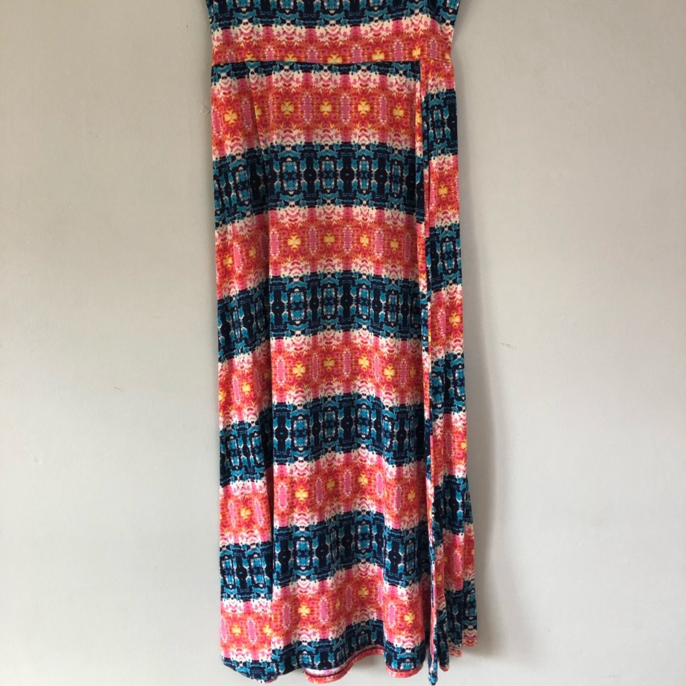 Long colorful skirt